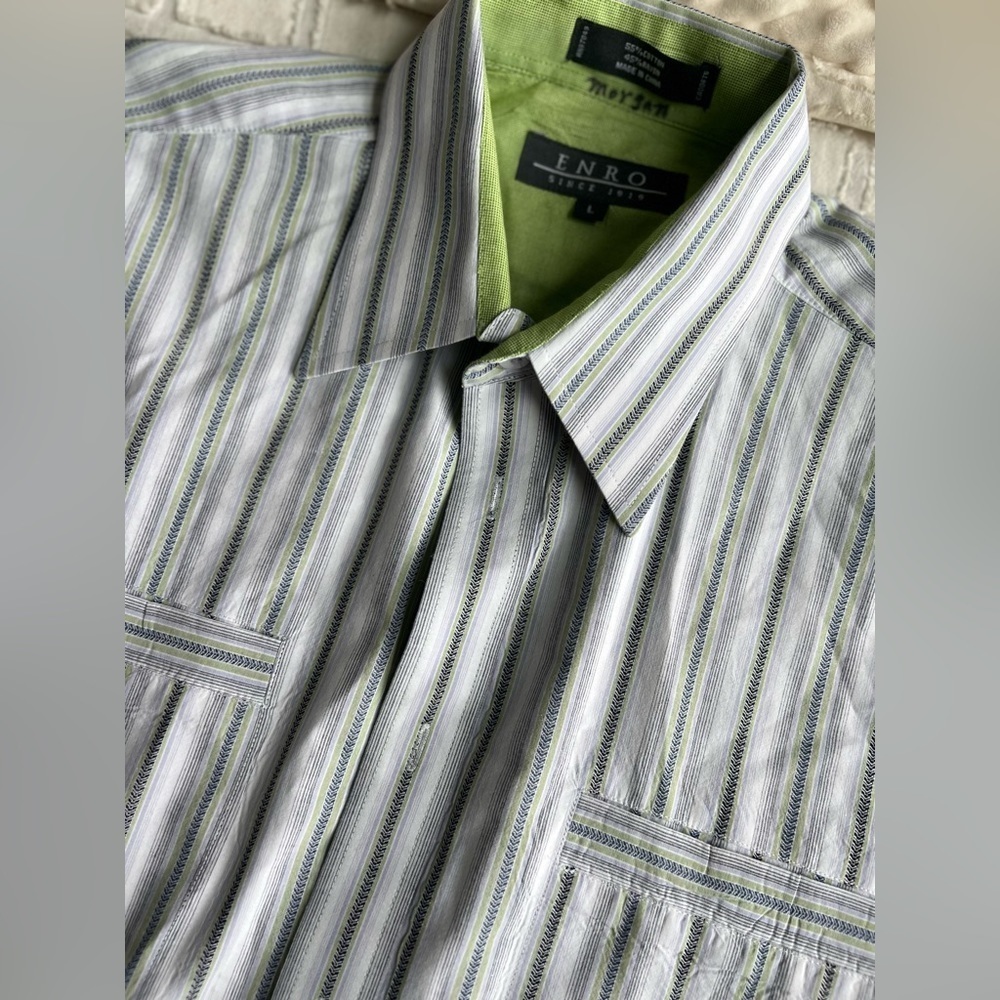 ENRO Button Down Short Sleeve